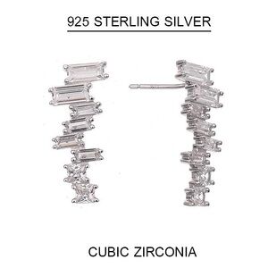 Sterling Silver Cubic Zirconia Earrings